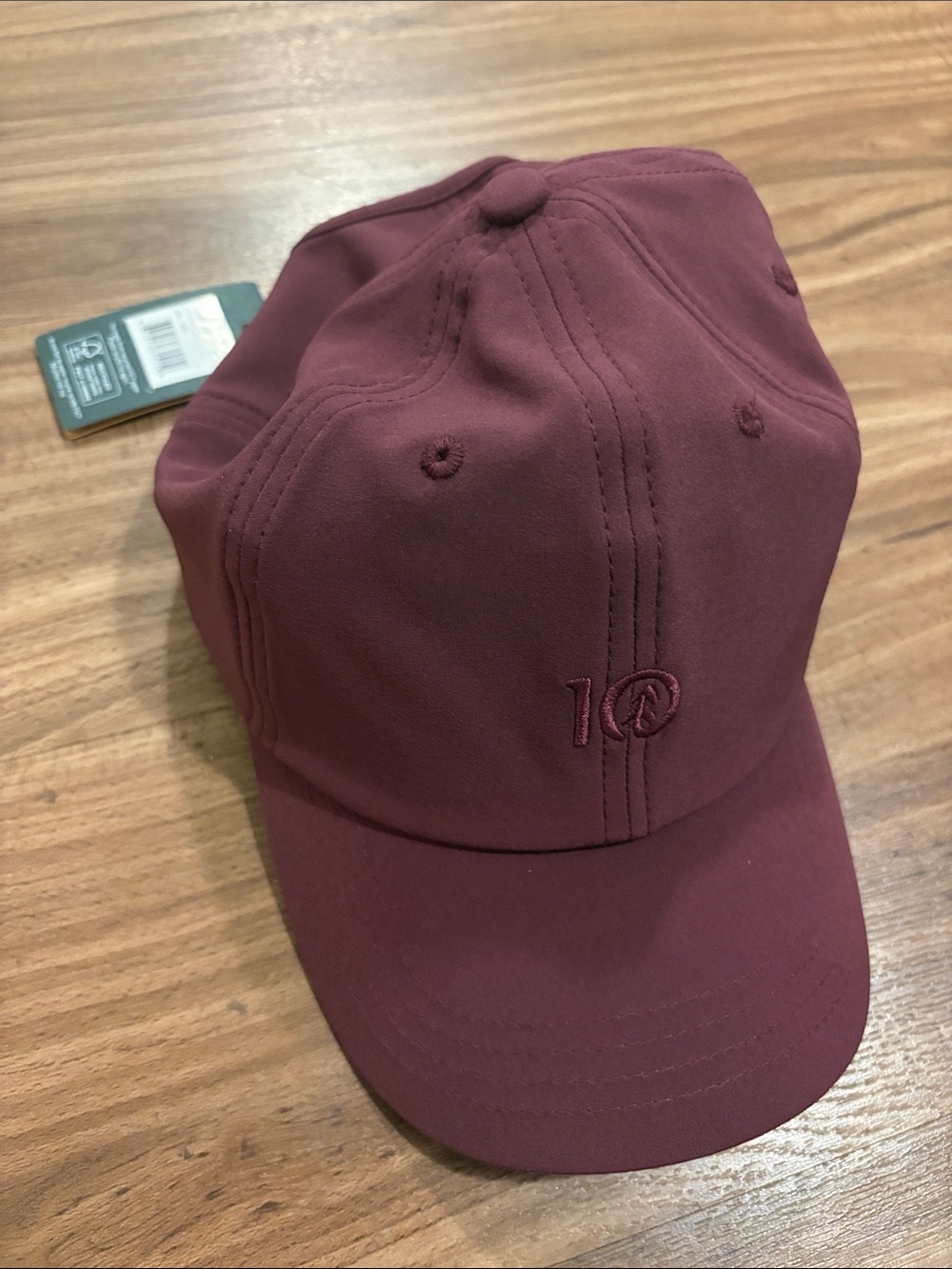 Maroon TenTree baseball hat
